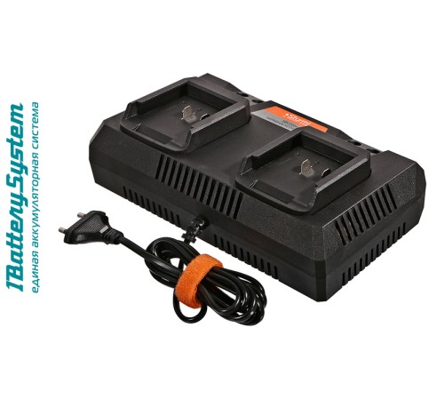 SBC20M зарядное устройство Sturm! 18В,1BatterySystem, 2 x 4,5 А для двух батарей SBC20M зарядное устройство Sturm! 18В,1BatterySystem, 2 x 4,5 А для двух батарей