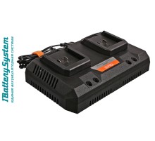 SBC20M зарядное устройство Sturm! 18В,1BatterySystem, 2 x 4,5 А для двух батарей