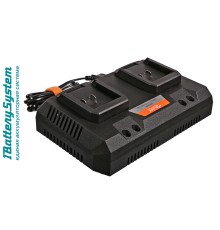 SBC20M зарядное устройство Sturm! 18В,1BatterySystem, 2 x 4,5 А для двух батарей