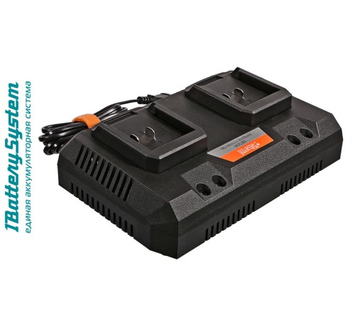 SBC20M зарядное устройство Sturm! 18В,1BatterySystem, 2 x 4,5 А для двух батарей SBC20M зарядное устройство Sturm! 18В,1BatterySystem, 2 x 4,5 А для двух батарей