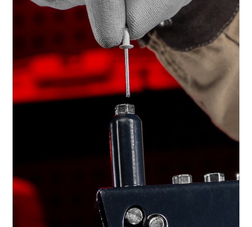 Заклепки 4.0 х 10 мм RAL 9003, сигнально-белые, 50 шт Matrix