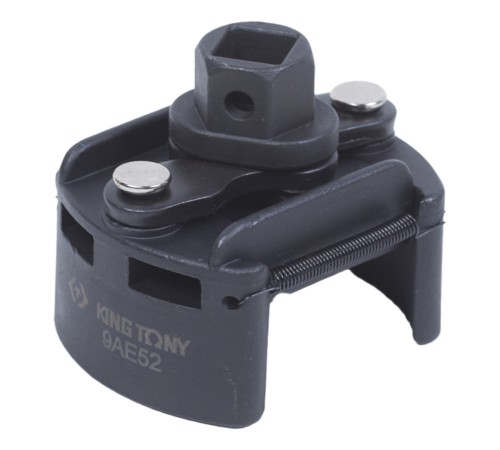 Съемник масляных фильтров 1/2", 60-80 мм, 2-х захватный KING TONY 9AE52 Съемник масляных фильтров 1/2", 60-80 мм, 2-х захватный KING TONY 9AE52