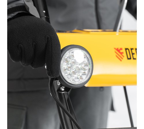 Бензиновая снегоуборочная машина SBM 610, 212 cc, ручной старт, фара Denzel Бензиновая снегоуборочная машина SBM 610, 212 cc, ручной старт, фара Denzel
