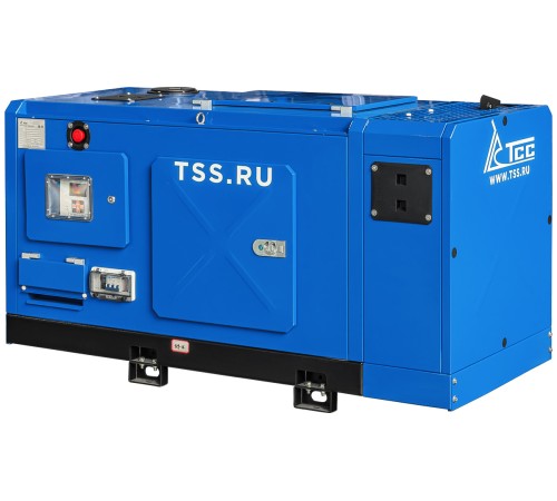 Дизельный генератор ТСС АД-16С-230-1РКМ32 в шумозащитном кожухе