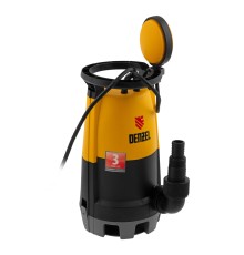 Дренажный насос для чистой и грязной воды DP-600S, 600 Вт, напор 7 м, 13000 л/ч Denzel