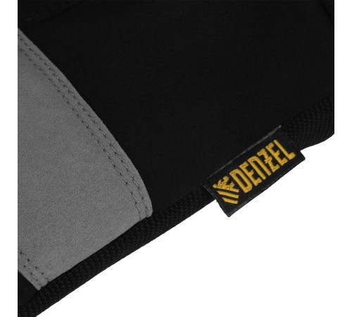 Перчатки универсальные, двойные, работа с сенсорным экраном, вязаная манжета, размер 9 Denzel