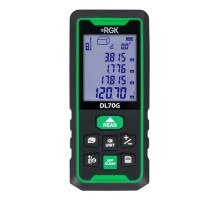 Лазерный дальномер RGK DL70G - зеленый луч
