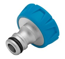 Адаптер штуцерный с внутренней резьбой 3/4", алюминий, TPR, LUXE Palisad