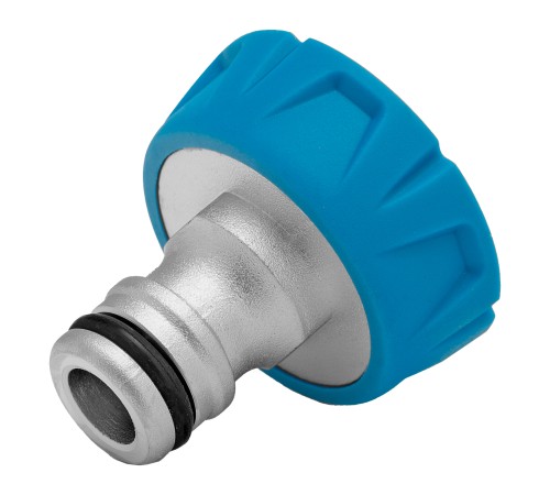 Адаптер штуцерный с внутренней резьбой 3/4", алюминий, TPR, LUXE Palisad Адаптер штуцерный с внутренней резьбой 3/4", алюминий, TPR, LUXE Palisad