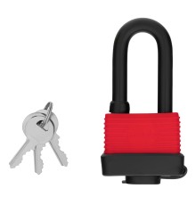 Замок навесной всепогодный, 50 мм, удлиненная дужка Matrix