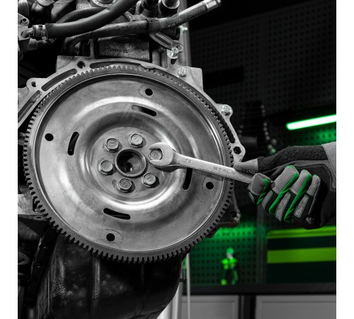 Набор ключей комбинированных 6-32 мм, 26 шт, CrV, матовый хром Stels