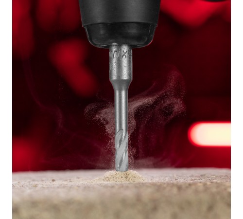 Бур по бетону, 6 x 110 мм, SDS Plus c крестовой пластиной Matrix