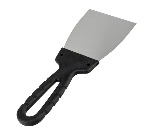 Шпательная лопатка из нержавеющей стали, 80 мм, пластмассовая ручка Sparta
