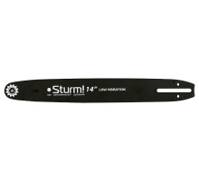 Пильная шина 14" Sturm! Паз 1,1мм, 3/8", 52зв, хвостовик PO (OREGON K041/A041) Пильная шина 14" Sturm! Паз 1,1мм, 3/8", 52зв, хвостовик PO (OREGON K041/A041)