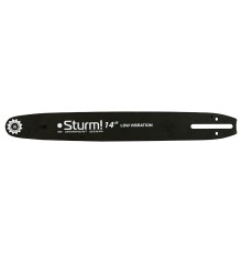 Пильная шина 14" Sturm! Паз 1,1мм, 3/8", 52зв, хвостовик PO (OREGON K041/A041)
