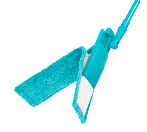 Швабра 120 см с пластик. складной подошвой, насадка из микрофиб, рукоятка телескоп., Home Palisad