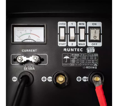 RUNTEC RT-CB600 Пуско-зарядное устройство ENERGY 600 RUNTEC RT-CB600 Пуско-зарядное устройство ENERGY 600