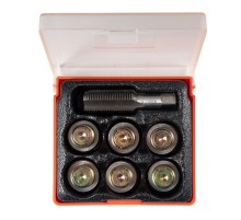 Набор для ремонта масляных пробок М20х1,5, кейс, 19 предметов AFFIX AF10347020C