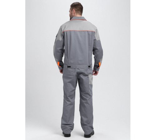 Костюм Союз-Профессионал-2 CH МВО (тк.Смесовая,240) п/к, серый/св.серый/оранжевый