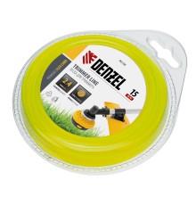 Леска для триммера, круглая 2.4 мм х 15 м, блистер Flex cord Denzel