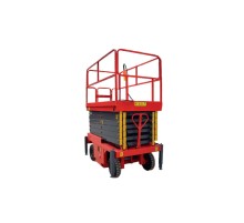 Подъемник ножничный передвижной 500 кг 14/16 м TOR SJY-0,5-14 AC 380В сетевой (G)