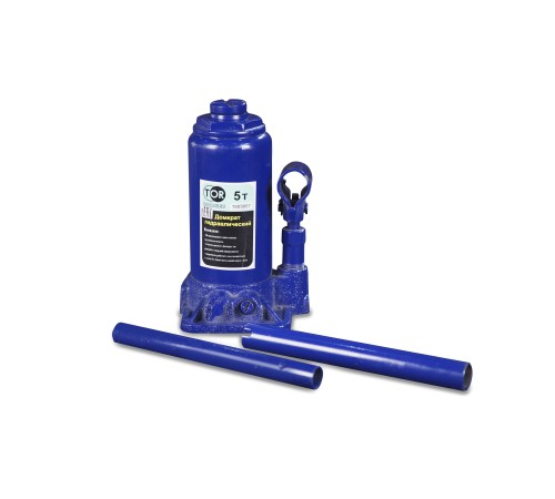 Домкрат гидравлический TOR ДГ-5 г/п 5,0 т (в пластиковом кейсе) (X)