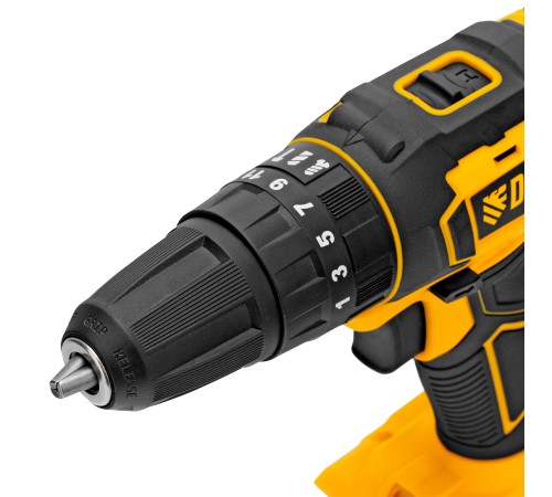 Дрель-шуруповерт аккумуляторная ударная CID-18-0, Li-Ion, 18 В Denzel