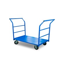 Тележка платформенная TOR ТП-Д (700х1200) с двумя ручками (колеса 160)