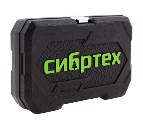 Набор инструментов 56 предметов, CrV, 1/4 Набор инструментов 56 предметов, CrV, 1/4