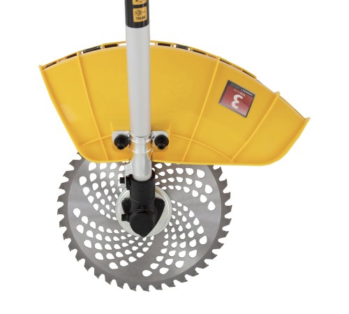 Триммер бензиновый DTL-33S, 33 см3, разъемная штанга, состоит из 2 частей Denzel