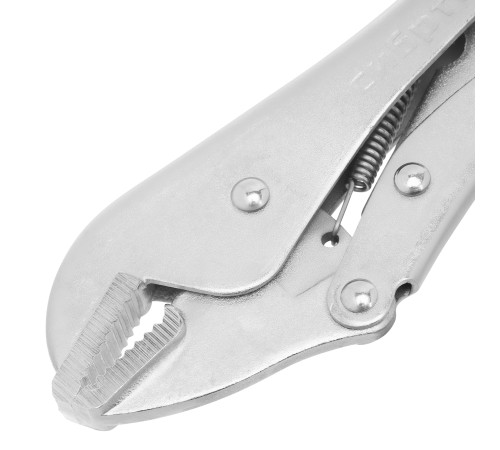 Зажим ручной, усиленный, плоский захват, 225 мм Сибртех