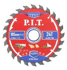 Диск пильный по дереву P.I.T. ACTW14-185T24