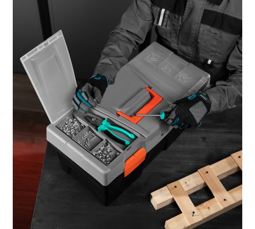 Ящик для инструмента 24", 590 х 300 х 300 мм, пластик Stels