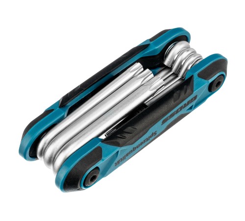 Набор ключей имбусовых Tamper-Torx , складные, 8 шт, CrV Gross Набор ключей имбусовых Tamper-Torx , складные, 8 шт, CrV Gross