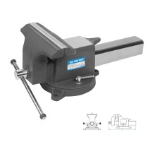 Тиски слесарные 200 мм KING TONY 9TZ11-08