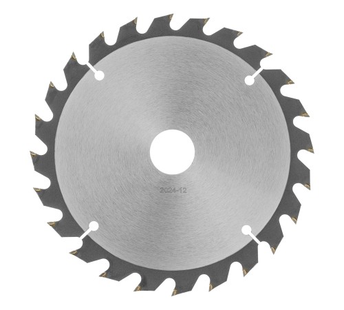 Пильный диск по дереву с гвоздями, ф190 х 30 мм, 24 зубов Denzel