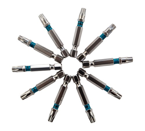 Набор бит Torx 30 х 50, сталь S2, 10 шт. Gross