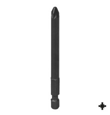 Вставка (бита) торцевая 1/4", Pozidriv, PZ2, 90 мм, для шуруповерта KING TONY 719002Z