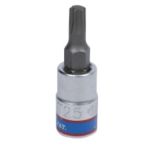 Насадка (бита) торцевая 1/4", Torx T25, L = 37 мм KING TONY 203325