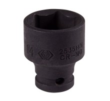 Головка торцевая ударная шестигранная 1/4", 14 мм KING TONY 253514M