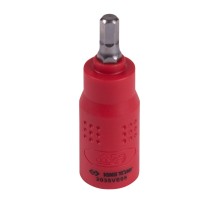 Насадка (бита) торцевая диэлектрическая 1/4", HEX, 5 мм, L = 54 мм KING TONY 2035VE05 Насадка (бита) торцевая диэлектрическая 1/4", HEX, 5 мм, L = 54 мм KING TONY 2035VE05