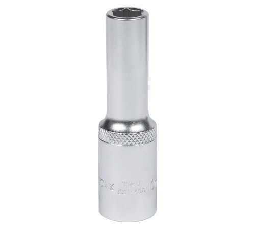 Головка торцевая глубокая шестигранная 1/2", 10 мм МАСТАК 001-40010 Головка торцевая глубокая шестигранная 1/2", 10 мм МАСТАК 001-40010