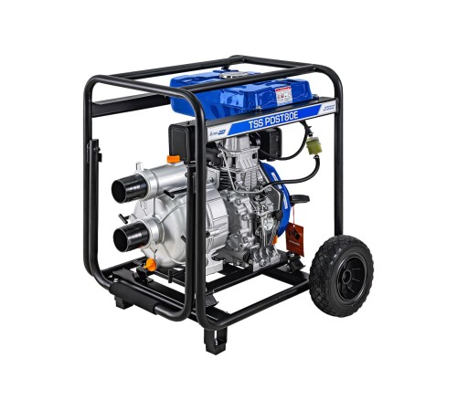 Мотопомпа дизельная TSS PDST80E (с электростартом, АКБ) Мотопомпа дизельная TSS PDST80E (с электростартом, АКБ)