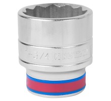 Головка торцевая стандартная двенадцатигранная 3/4", 1-3/4", дюймовая KING TONY 633056S Головка торцевая стандартная двенадцатигранная 3/4", 1-3/4", дюймовая KING TONY 633056S