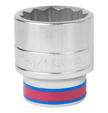 Головка торцевая стандартная двенадцатигранная 3/4", 1-3/4", дюймовая KING TONY 633056S Головка торцевая стандартная двенадцатигранная 3/4", 1-3/4", дюймовая KING TONY 633056S
