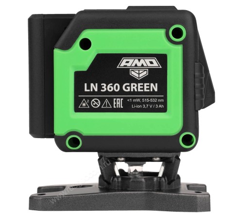 Лазерный уровень AMO LN 360 Green с калибровкой Лазерный уровень AMO LN 360 Green с калибровкой