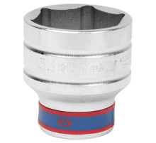 Головка торцевая стандартная шестигранная 1/2", 33 мм KING TONY 433533M Головка торцевая стандартная шестигранная 1/2", 33 мм KING TONY 433533M