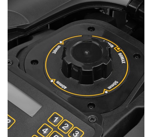 Робот-газонокосилка Grass Master 1000  1000м², 3Ач, 28V, LCD дисплей, Wi-Fi Denzel