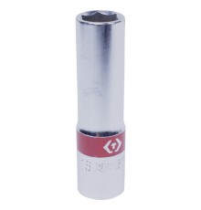 Головка торцевая глубокая шестигранная 3/8", 7/16", дюймовая KING TONY 323514S
