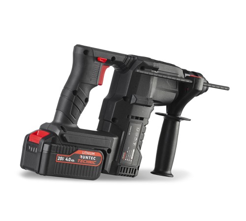 RUNTEC RT-EH900T Перфоратор аккумуляторный RUNTEC TECHNIC 2.5Дж, 20В, 2*4Ач, 900Вт